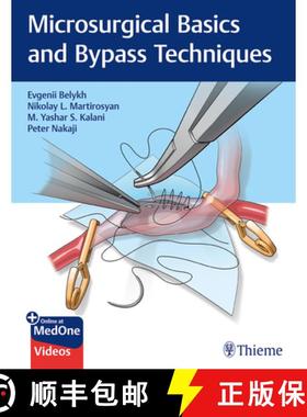 【3-4周达】Microsurgical Basics and Bypass Techniques [9781626235304]