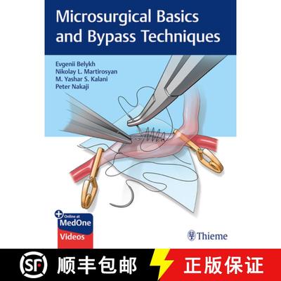 【3-4周达】Microsurgical Basics and Bypass Techniques [9781626235304]