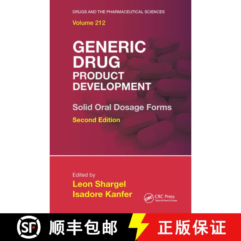 【3-4周达】Generic Drug Product Development: Solid Oral Dosage Forms, Second Edition [9781032920603]