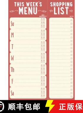 【3-4周达】Note Pad This Week's Menu [9781441321350]