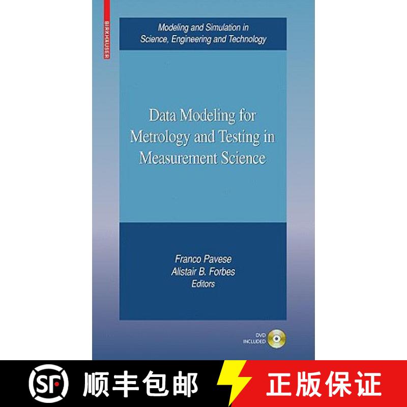 【3-4周达】Data Modeling for Metrology and Testing in Measurement Science [With DVD] [9780817645922]