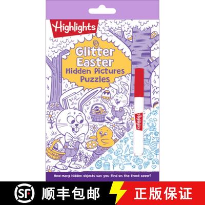 预订 Glitter Easter Hidden Pictures Puzzles: Over 370 Hidden Objects in Festive Easter Puzzle Book Fe... [9781639624058]