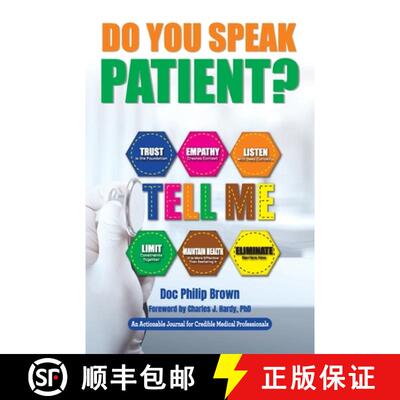 【3-4周达】Do You Speak Patient?: An Actionable Journal for Credible Medical Professionals [9781616993986]