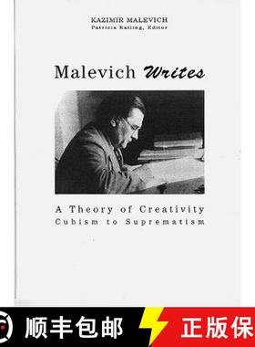 【3-4周达】Malevich Writes: A Theory of Creativity Cubism to Suprematism [9780946311088]