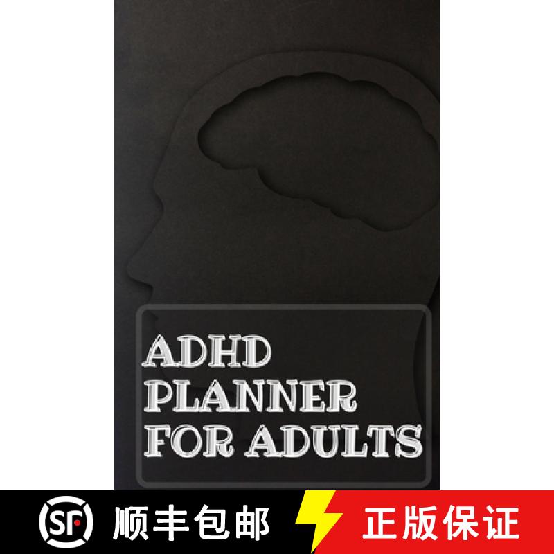 【3-4周达】Adhd Planner For Adults: Daily Weekly and Monthly Planner for Organizing Your Life [9788692867194]