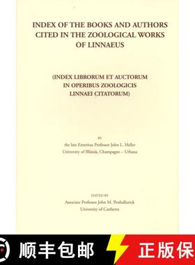 【3-4周达】Index of the Books and Authors Cited in the Zoological Works of Linnaeus [9780903874335]