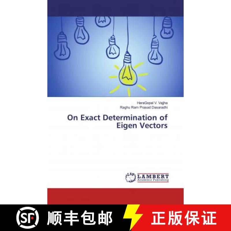 预订 On Exact Determination of Eigen Vectors [9786139447886]