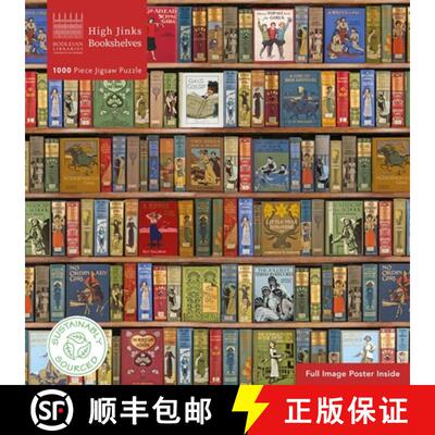【3-4周达】Adult Sustainable Jigsaw Puzzle Bodleian Libraries: High Jinks Bookshelves: 1000-Pieces. E... [9781786646354]