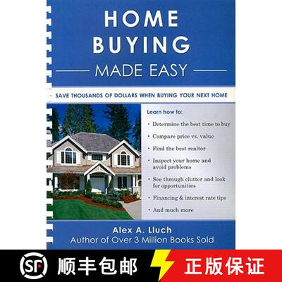 【3-4周达】Home Buying Made Easy: Save Thousands of Dollars When Buying Your Next Home [9781934386316]