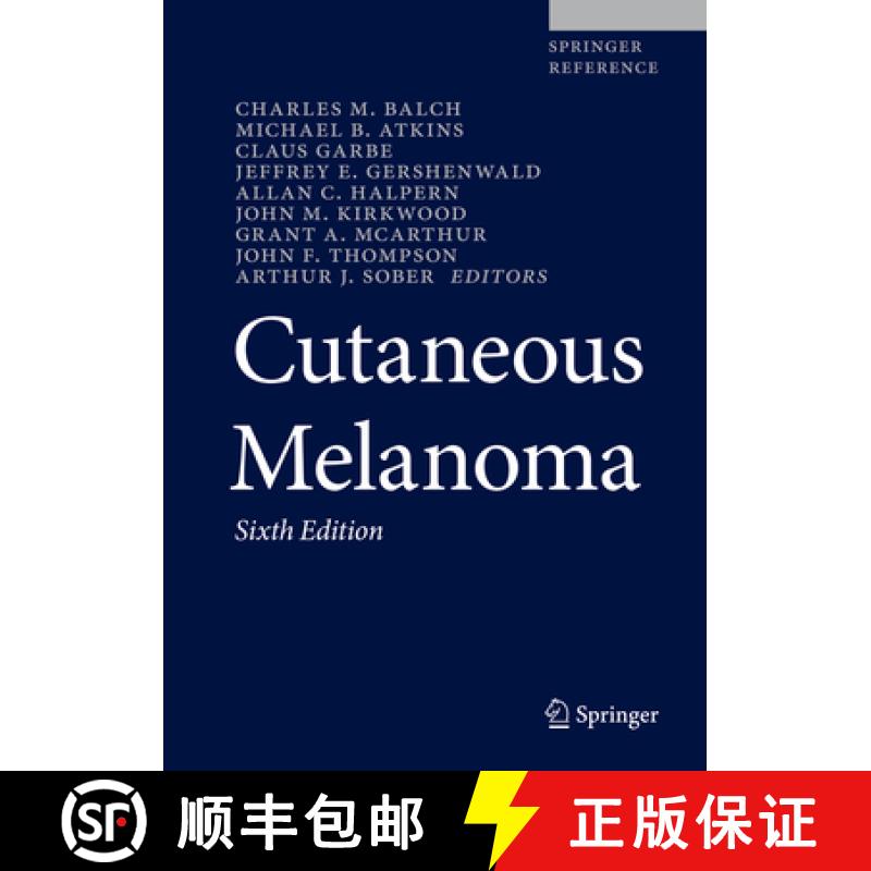 【3-4周达】Cutaneous Melanoma [9783030050689]