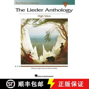 Beethoven The Sc... Voice Art with German Songs Edition 9780634060076 Anthology Lieder High Brahms Songbook 预订