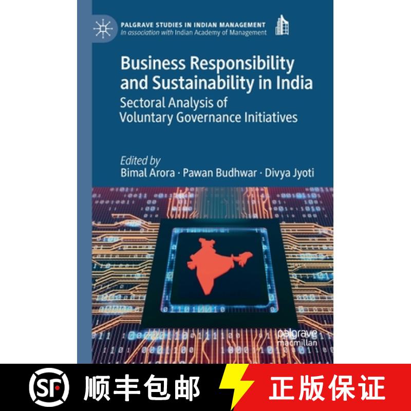 【3-4周达】Business Responsibility and Sustainability in India : Sectoral Analysis of Voluntary Gover... [9783030137182]