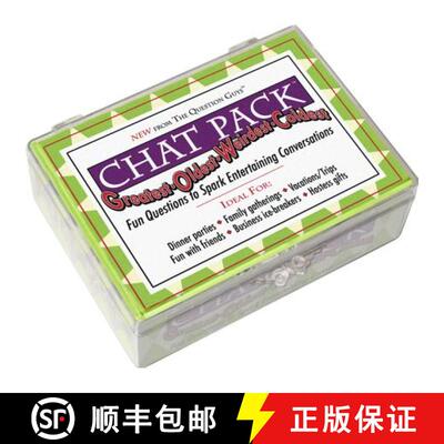 【3-4周达】Chat Pack Greatest-Oldest-Weirdest-Coldest: Fun Questions to Spark Entertaining Conversations [9781939532053]