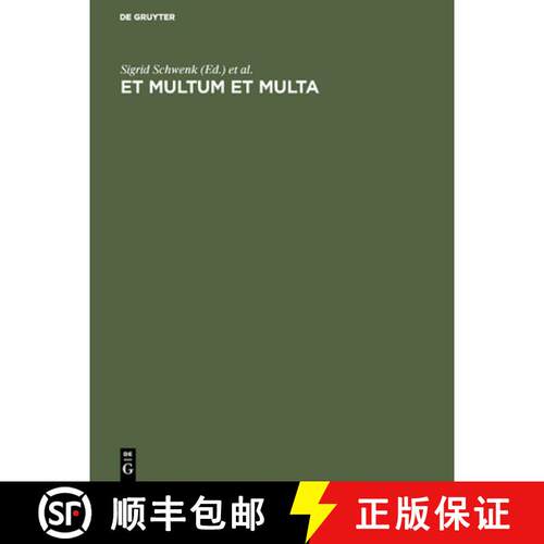 【3-4周达】精装 Et Multum et Multa – Beiträge zur Literatur, Geschichte und Kultur der Jagd. Festga... [9783110040340]
