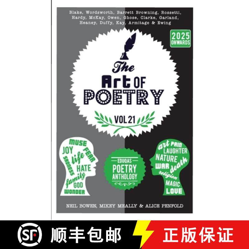 【3-4周达】The Art of Poetry, volume 21: EDUQAS anthology [9781913577919]