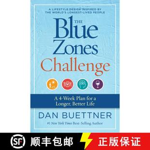 【3-4周达】The Blue Zones Challenge: A 4-Week Plan for a Longer, Better Life [9781426221941]