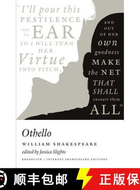 【3-4周达】Othello: A Broadview Internet Shakespeare Edition [9781554813261]