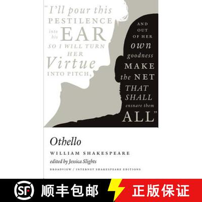 【3-4周达】Othello: A Broadview Internet Shakespeare Edition [9781554813261]