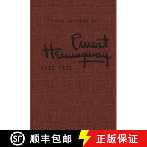 【3-4周达】精装 Letters of Ernest Hemingway: Volume 2, 1923–1925: - 1923-1925 [9781107624665]