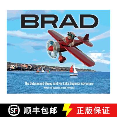 【3-4周达】Brad: The Determined Sheep And His Lake Superior Adventure [9798349371905]