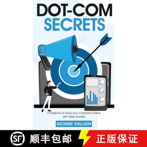 【3-4周达】精装 Dot-com Secrets [9781956223057]