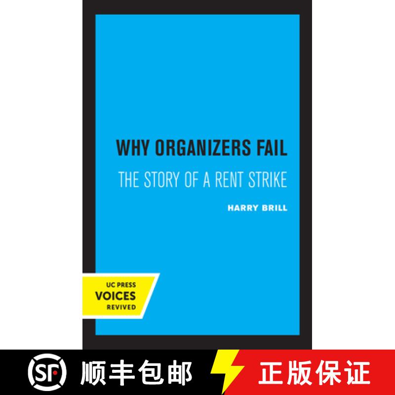 【3-4周达】Why Organizers Fail: The Story of a Rent Strike [9780520328600]