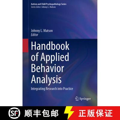 【3-4周达】Handbook of Applied Behavior Analysis: Integrating Research into Practice [9783031199639]