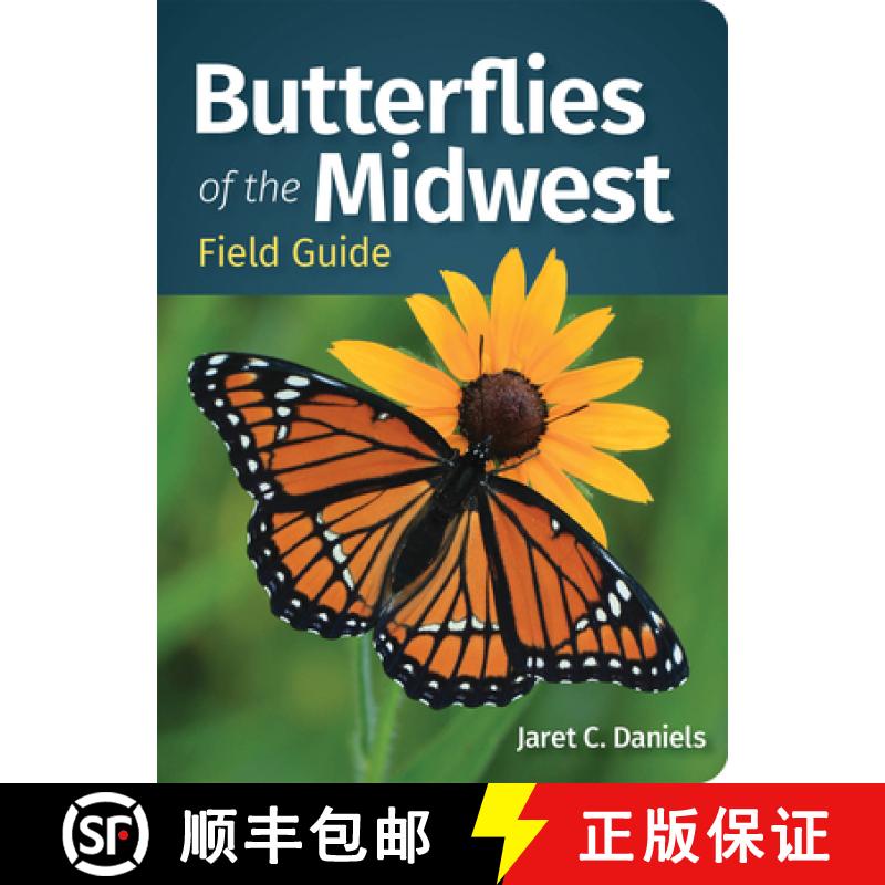 【3-4周达】Butterflies of the Midwest Field Guide [9781647552855]