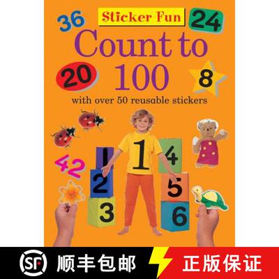 【3-4周达】Sticker Fun: Count to 100: With Over 50 Reusable Stickers [9781861473882]