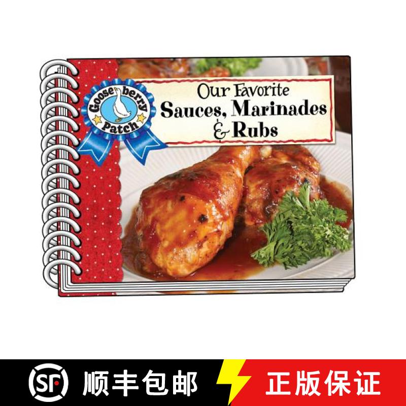 【3-4周达】Our Favorite Sauces, Marinades & Rubs [9781620933510]