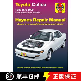 1999 FWD Haynes USA Toyota Manual 4周达 9781563923975 Celica Repair 1986