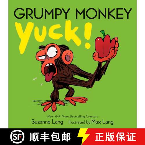 【3-4周达】Grumpy Monkey Yuck! [9780593306123]