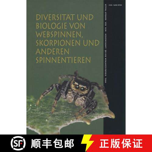 预订 精装 Diversität und Biologie von Webspinnen, Skorpionen und Anderen Spinnentieren Diversity and... [9783854741206]