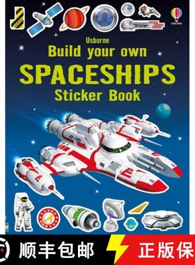 预订 Build Your Own Spaceships Sticker Book [9781805072096]