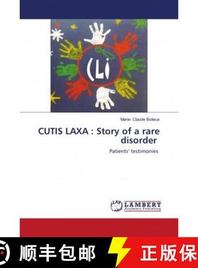 预订 CUTIS LAXA : Story of a rare disorder [9786202678247]