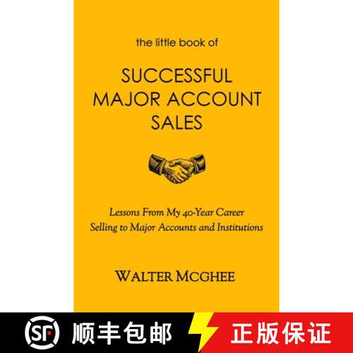 【3-4周达】精装 The Little Book of Successful Major Account Sales [9798349599903]