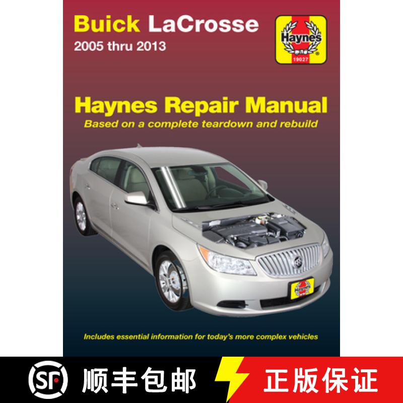 【3-4周达】Buick Lacrosse 2005 Thru 2013: Does Not Include Information Specific to Eassist Models [9781620921173]