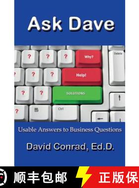 【3-4周达】Ask Dave: Usable Answers to Business Questions [9781596300842]