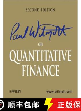 【3-4周达】Paul Wilmott On Quantitative Finance 2E +Cd 3V Set [Wiley金融] [9780470018705]