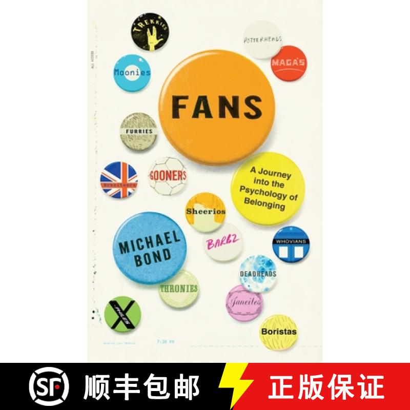 【3-4周达】Fans: A Journey into the Psychology of Belonging [9781529052480]