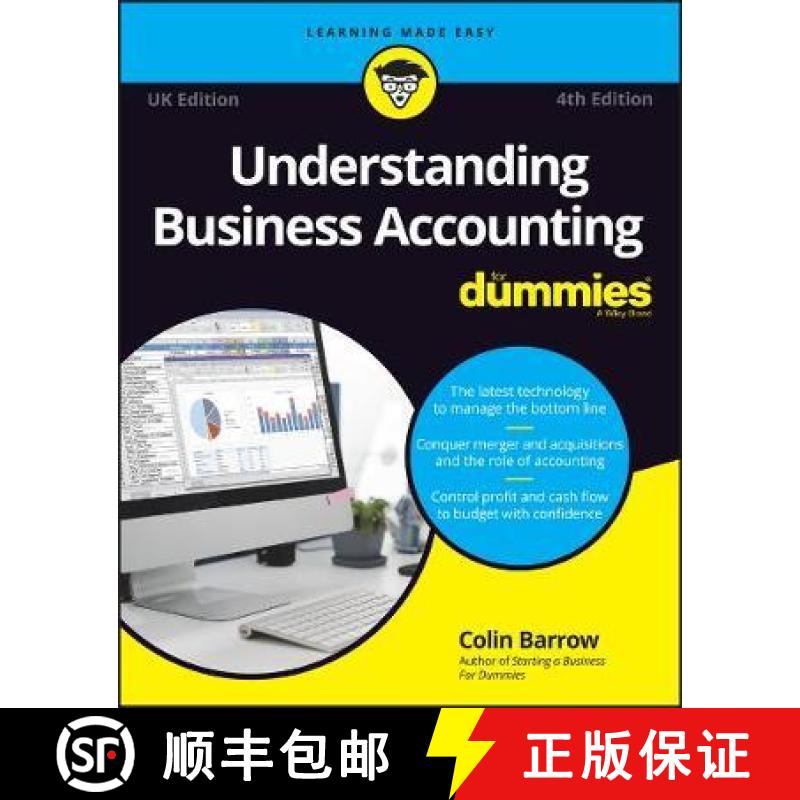 【2-3周达】Understanding Business Accounting For Dummies, 4th Edition (UK Version) [9781119413530]