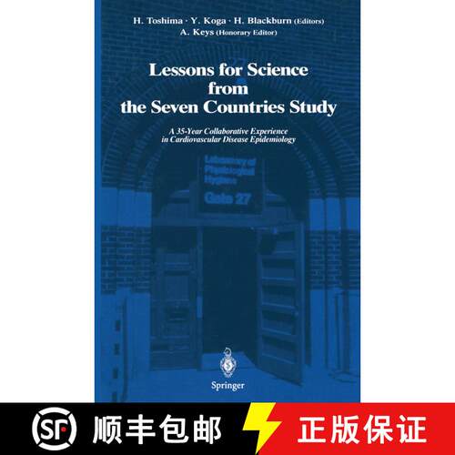 【3-4周达】精装 Lessons for Science from the Seven Countries Study : A 35-Year Collaborative Experien... [9784431701408]