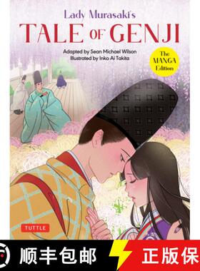 【3-4周达】Lady Murasaki's Tale of Genji: The Manga Edition [9784805316566]
