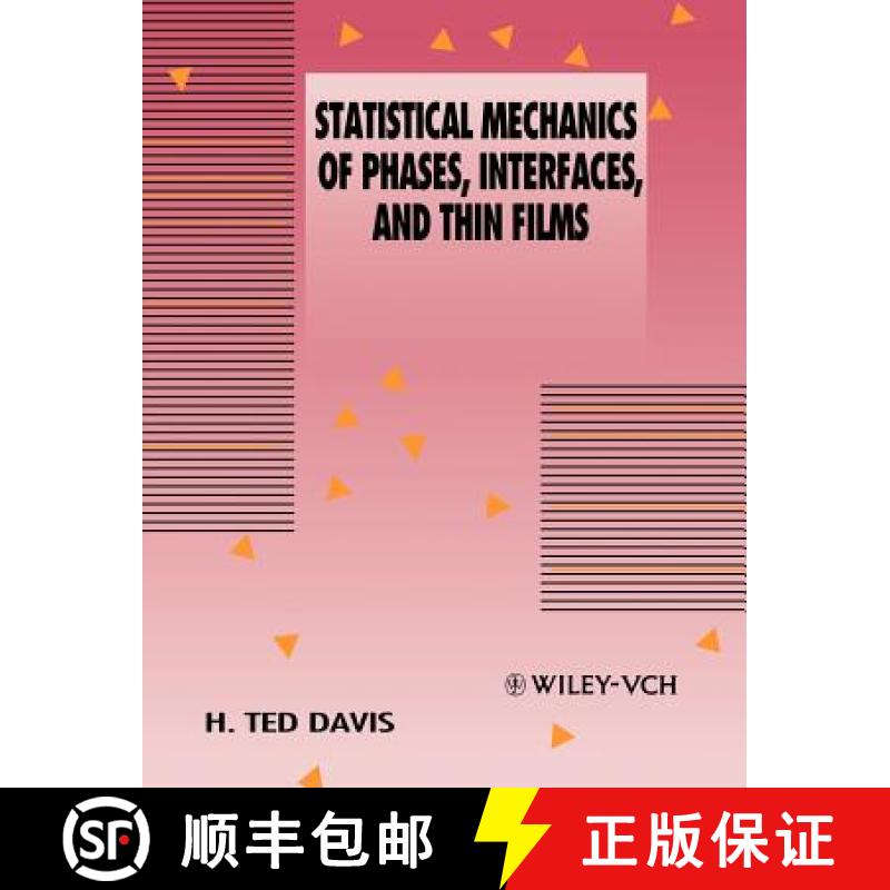 【3-4周达】Statistical Mechanics Of Phases, Interfaces, And Thin Films [Wiley化学化工] [9780471185628]