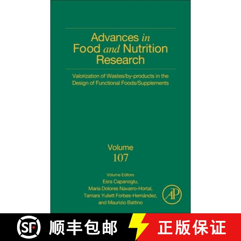 【3-4周达】Valorization of Wastes/By-Products in the Design of Functional Foods/Supplements: Volume 107 [9780323955676]