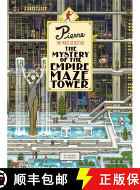 【3-4周达】Pierre the Maze Detective: The Mystery of the Empire Maze Tower: (Maze Book for Kids, Adve... [9781786270597]