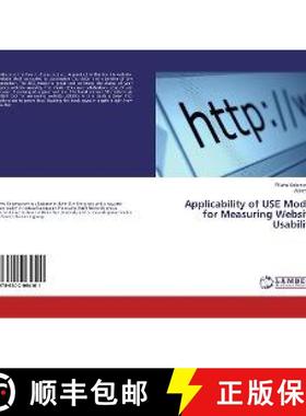 预订 Applicability of USE Model for Measuring Website Usability [9786202064101]