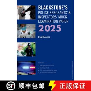 【3-4周达】Blackstones Police Sergeants and Inspectors Mock Exam 2025 Polqa Paperback [9780198936008]