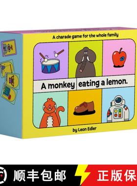【3-4周达】A Monkey Eating a Lemon: A Funny Charade Game for the Whole Family [9781923049468]