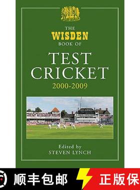 【3-4周达】Wisden Book of Test Cricket, 2000-2009 [9781408123355]